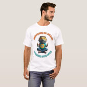 Aangepaste Personaliseer Boho Bearded Dragon Hippi T-shirt (Voorkant volledig)