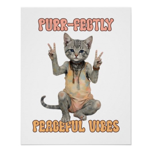 Aangepaste Personaliseer Boho Uil Mooie Hippie Perfect Poster (Voorkant)