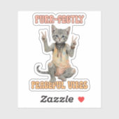 Aangepaste Personaliseer Boho Uil Mooie Hippie Sticker (Vel)