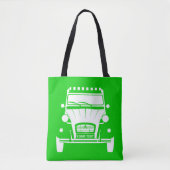 Aangepaste Personaliseer Citroen Dolly 2CV canvas  Tote Bag (Voorkant)