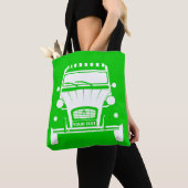 Aangepaste Personaliseer Citroen Dolly 2CV canvas  Tote Bag (Dichtbij)