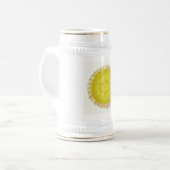 aangepaste personaliseer doe-het-zelf jubilea bierpul (Voorkant links)