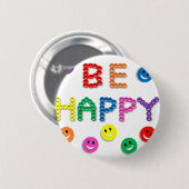 aangepaste personaliseer doe het zelf jubileum ronde button 5,7 cm (Voorkant /achterkant)