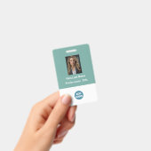 Aangepaste Personeels-ID-badge - Naam, Foto, Logo, Badge (Handheld)