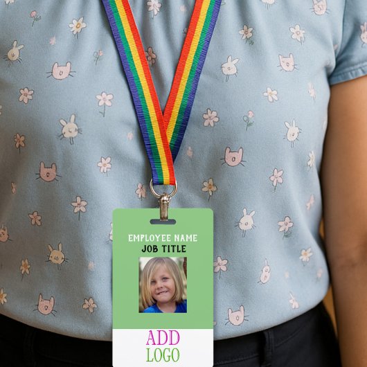Aangepaste personeels-ID - Fotopas- Naam PAS Badge
