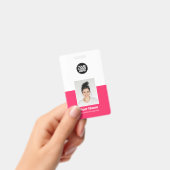Aangepaste Personeelsfoto Bedrijfsbeveiliging ID-k Badge (Handheld)