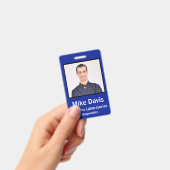 Aangepaste Personeelsfoto ID Badge (Handheld)