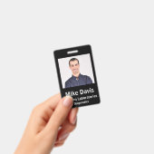 Aangepaste Personeelsfoto ID Badge (Handheld)