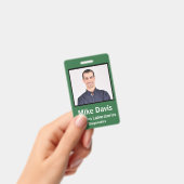 Aangepaste Personeelsfoto ID Badge (Handheld)