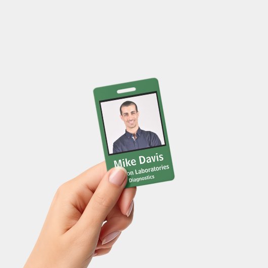 Aangepaste Personeelsfoto ID Badge (Handheld)