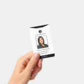 Aangepaste personeelsfoto met bedrijfslogo ID-kaar Badge (Handheld)