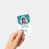 Aangepaste personeelsfoto naam logo ID Badge (Handheld)