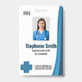 Aangepaste Personeelsfoto RNs Verpleegster ID Badg Badge