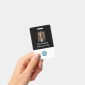 Aangepaste Personeelskaart - Naam, Foto, Logo,.. Badge (Handheld)