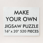 Aangepaste persoonlijke 16-inch x20-inch jokerpuzz legpuzzel (Horizontaal)