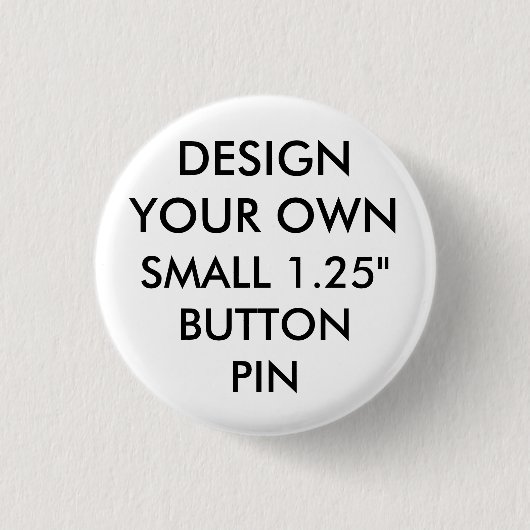Aangepaste persoonlijke 1,25-inch Small Button Pin (Voorkant)