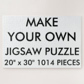 Aangepaste persoonlijke 20 x 30-inch jokerpuzzle 1 legpuzzel (Horizontaal)