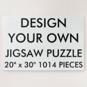 Aangepaste persoonlijke 20 x 30-inch jokerpuzzle 1 legpuzzel (Horizontaal)