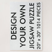 Aangepaste persoonlijke 20 x 30-inch jokerpuzzle 1 legpuzzel (Verticaal)