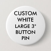 Aangepaste persoonlijke 3-inch grote Button pinpas (Voorkant)