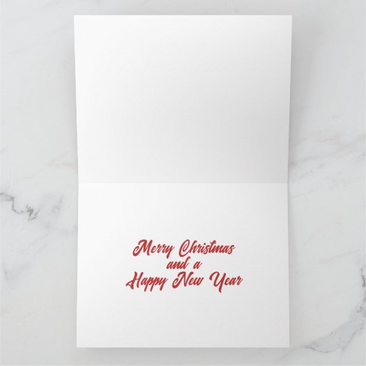 Aangepaste persoonlijke 8,5-inch x11-inch CHRISTMA Kaart (Binnen)