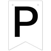 Aangepaste persoonlijke aangename markering voor J Vlaggetjes (Derde vlag)