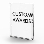 Aangepaste persoonlijke acrylprijs Blanco Sjabloon Fotoblokken (Rechts)