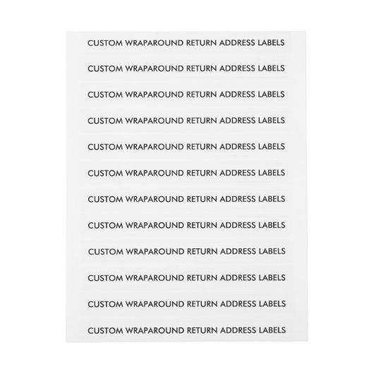 Aangepaste persoonlijke Adresetiketten lege Sjablo (Vel)