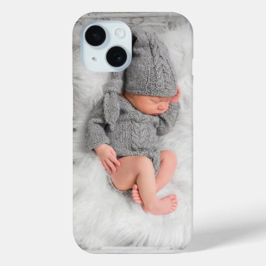 Aangepaste persoonlijke Baby foto Case-Mate iPhone Case (Achterkant)