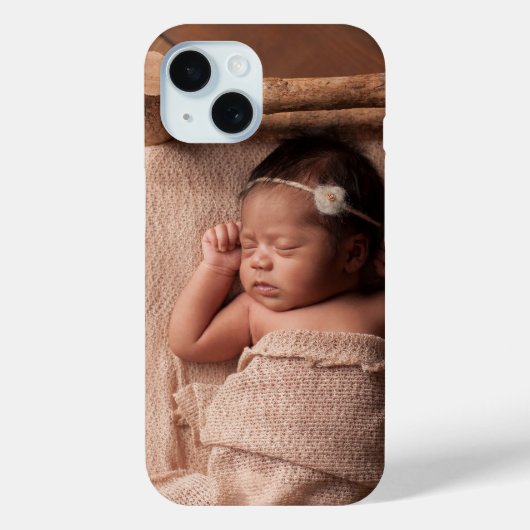 Aangepaste persoonlijke Baby foto Case-Mate iPhone Case (Achterkant)