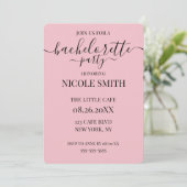 Aangepaste Persoonlijke Bachelorette Feest Kaart (Staand voorkant)