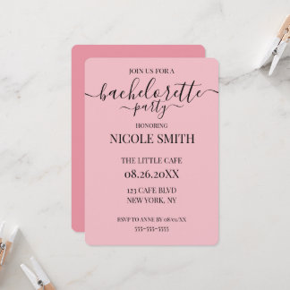 Aangepaste Persoonlijke Bachelorette Feest Kaart