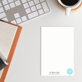 Aangepaste persoonlijke bedrijfs-Logo Kantoor Post-it® Notes