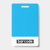 Aangepaste persoonlijke bedrijfsidentiteitskaart badge (Achterkant)