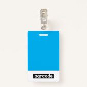 Aangepaste persoonlijke bedrijfsidentiteitskaart badge (Achterkant met clip)