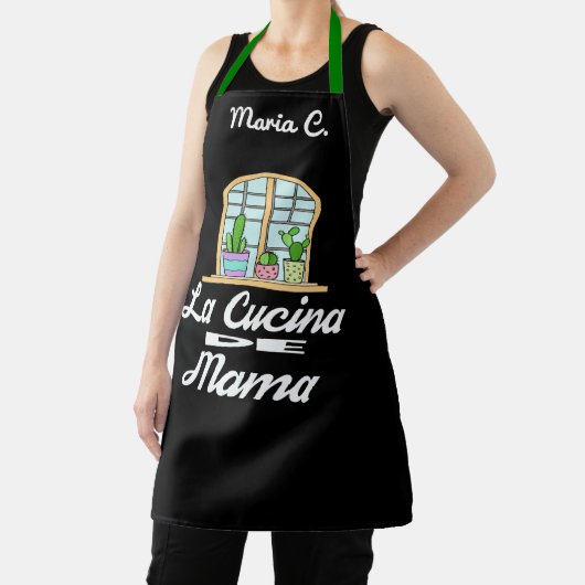 Aangepaste persoonlijke benaming Cucina de MAMA Ch Schort (Insitu)