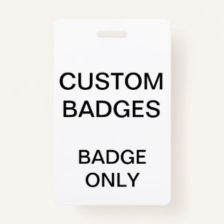 Aangepaste persoonlijke Blanco BADGE-Sjabloon Badge