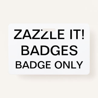 Aangepaste persoonlijke Blanco BADGE-Sjabloon Badge