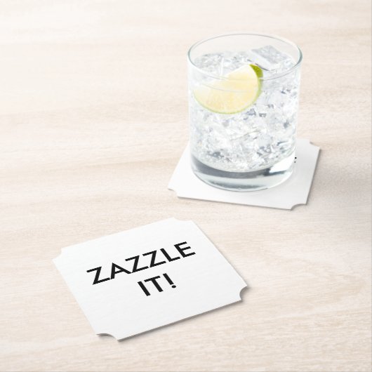 Aangepaste persoonlijke blanco Onderzetter Sjabloo (Insitu)