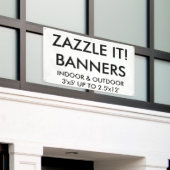 Aangepaste persoonlijke Blanco Sjabloon met 5 x 3  Spandoek (Buitenkant Gebouw)