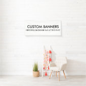 Aangepaste, persoonlijke Blanco Sjabloon voor 6 x Spandoek (Insitu)