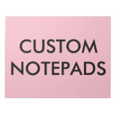 Aangepaste persoonlijke Blanco Sjabloon voor lapto Notitieblok (Voorkant)