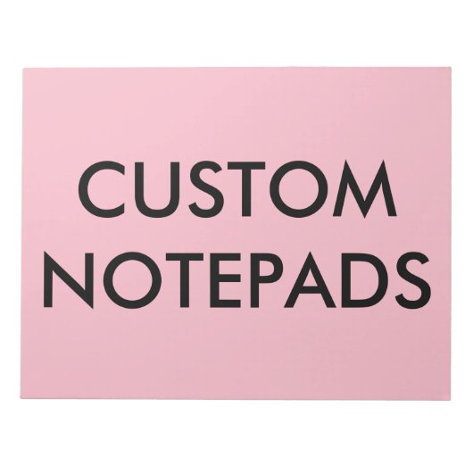 Aangepaste persoonlijke Blanco Sjabloon voor lapto Notitieblok (Voorkant)