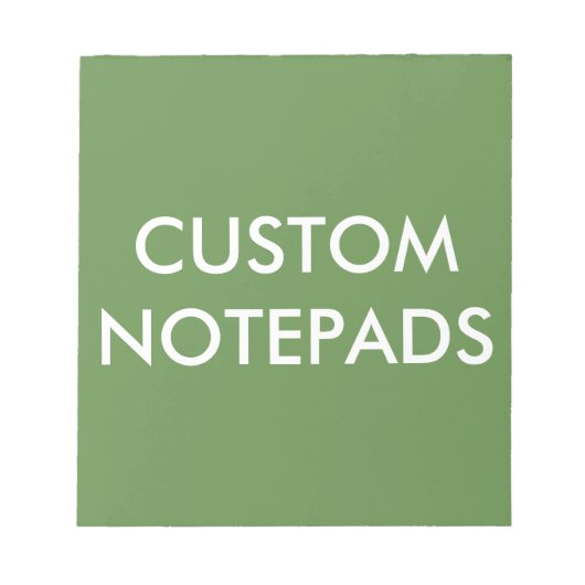 Aangepaste persoonlijke Blanco Sjabloon voor lapto Notitieblok (Voorkant)