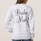 Aangepaste persoonlijke Bridesmaid Gift Hen Party Trui (Achterkant)