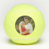 Aangepaste persoonlijke bruiloft-paar foto tennisballen (Voorkant)