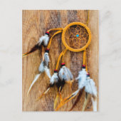 Aangepaste persoonlijke bruine droomvanger briefkaart (Voorkant)