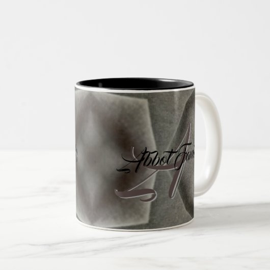 Aangepaste persoonlijke cadeaus voor grootouders tweekleurige koffiemok (Voorkant rechts)