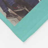 Aangepaste persoonlijke DIY-aangepast fotocollage Fleece Deken (Hoek)