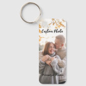 Aangepaste persoonlijke dubbelzijdige foto-sleutel sleutelhanger (Voorkant)